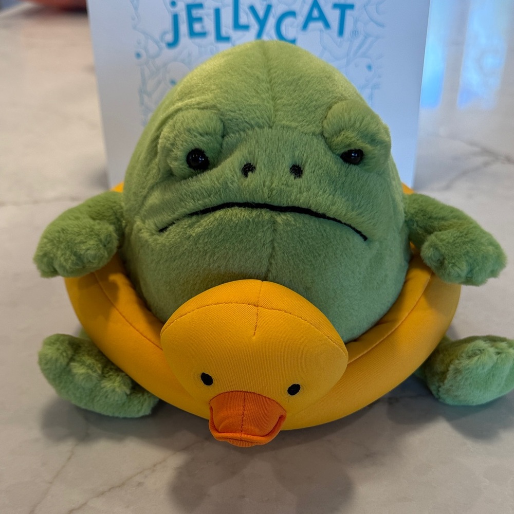 Jellycat Ricky Rain Frog - Picture 3 of 3